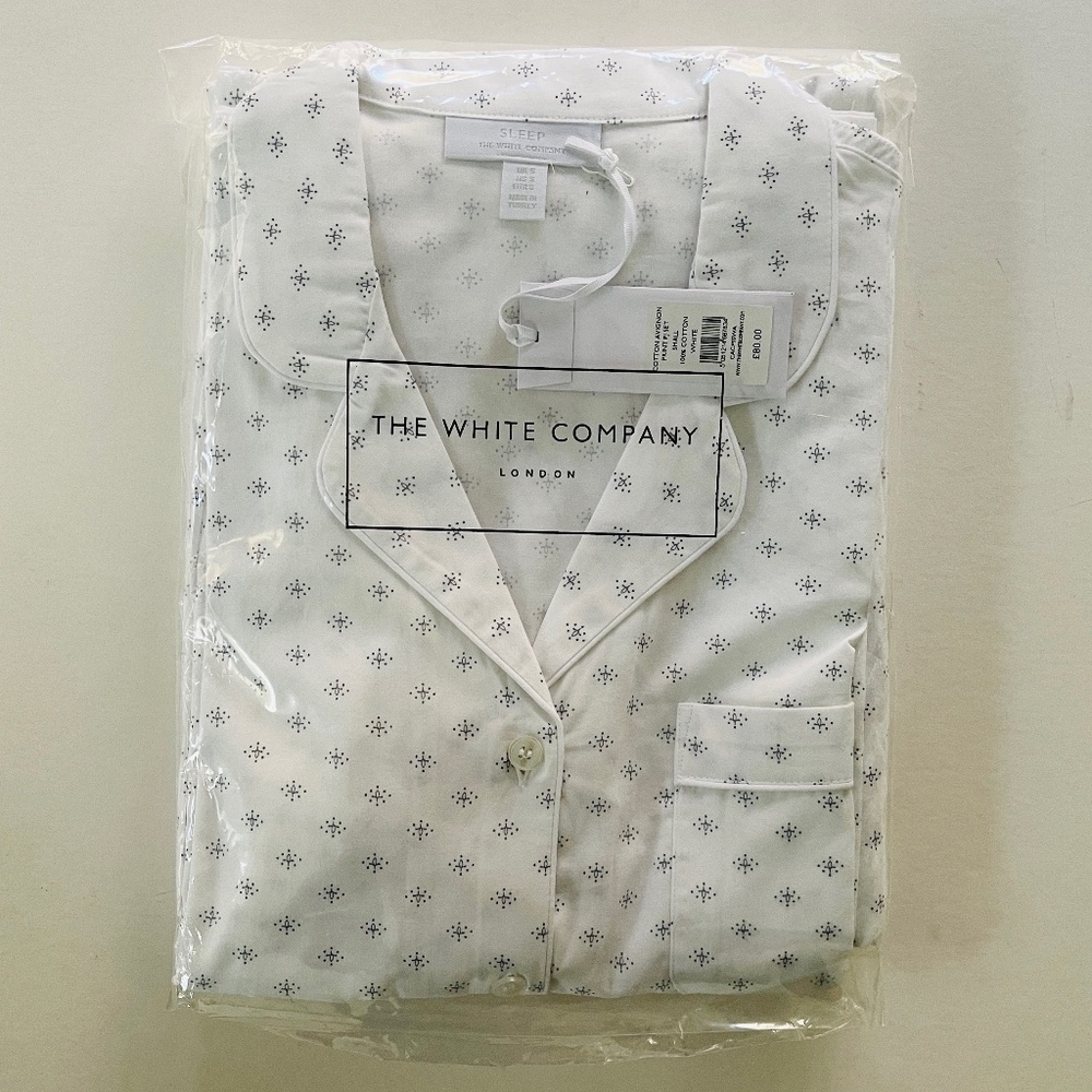 NWT The White Company Pajama set, Womens, Size Small